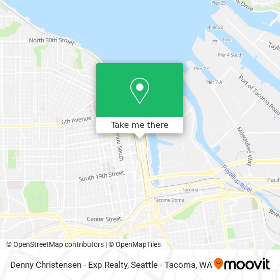 Denny Christensen - Exp Realty map