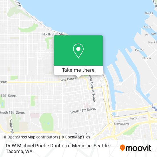 Dr W Michael Priebe Doctor of Medicine map