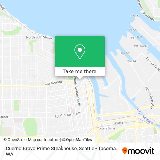 Cuerno Bravo Prime Steakhouse map