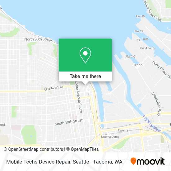 Mobile Techs Device Repair map