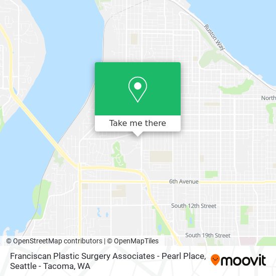 Franciscan Plastic Surgery Associates - Pearl Place map