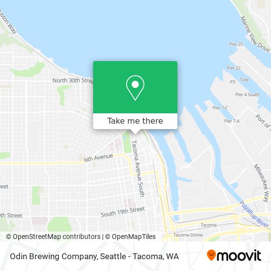 Odin Brewing Company map