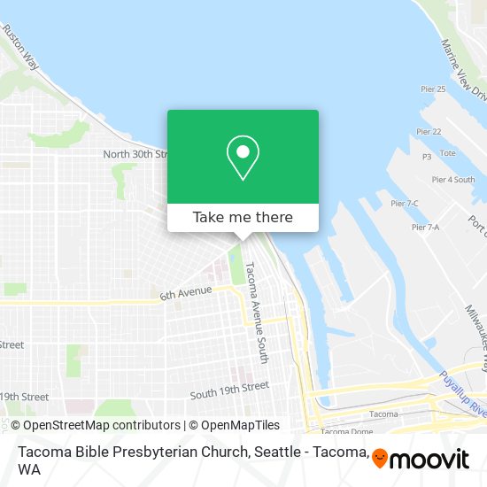 Tacoma Bible Presbyterian Church map