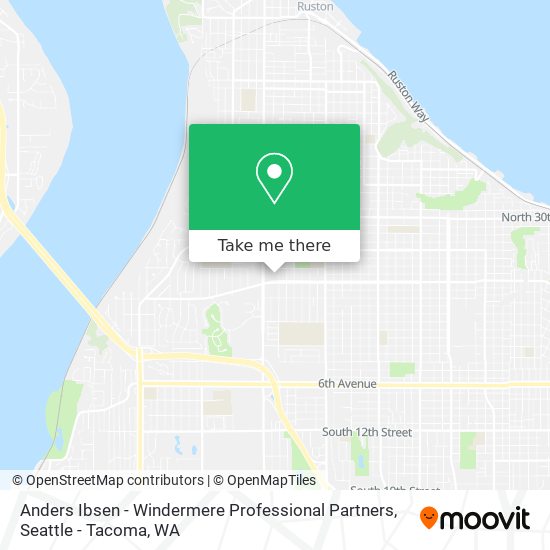 Anders Ibsen - Windermere Professional Partners map