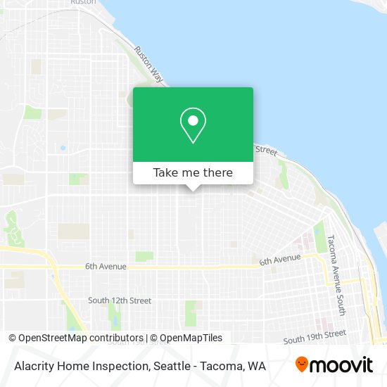 Mapa de Alacrity Home Inspection
