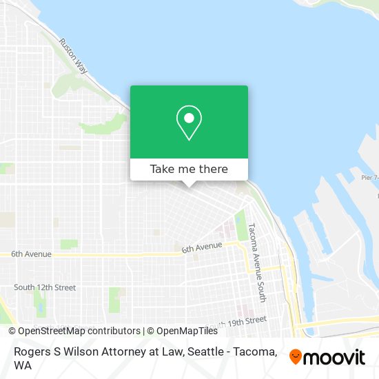 Rogers S Wilson Attorney at Law map