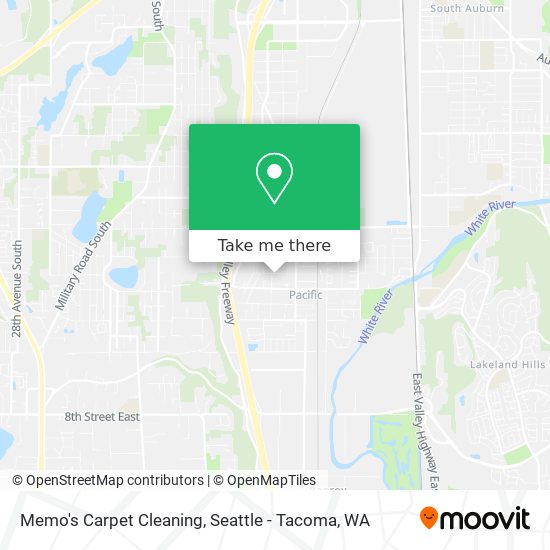 Memo's Carpet Cleaning map