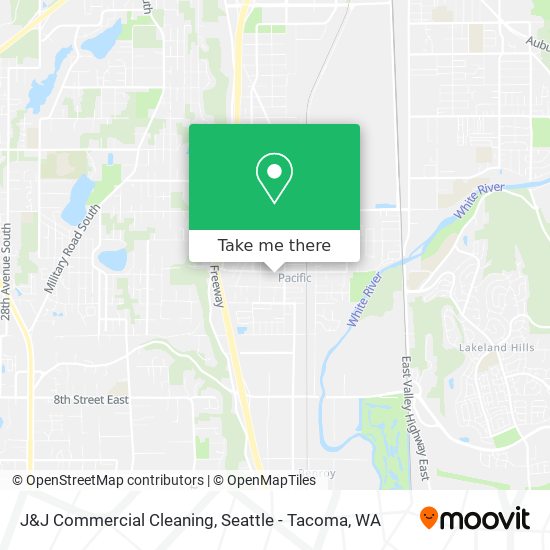 J&J Commercial Cleaning map