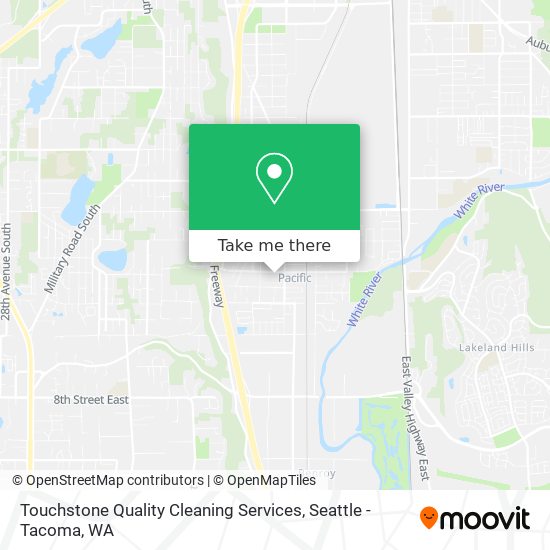 Touchstone Quality Cleaning Services map