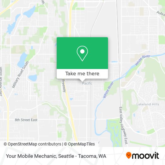 Your Mobile Mechanic map