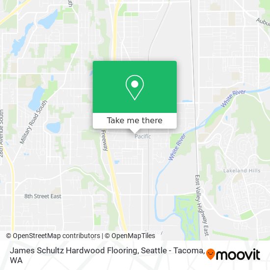 Mapa de James Schultz Hardwood Flooring