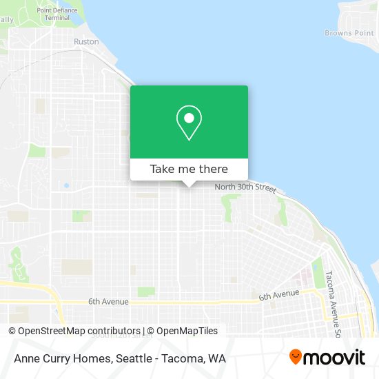 Anne Curry Homes map