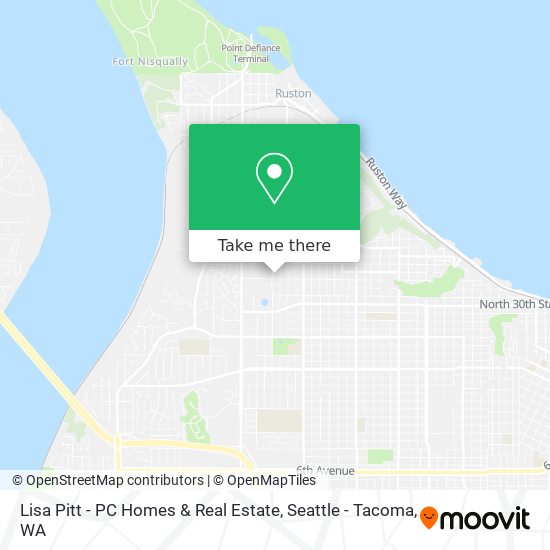 Lisa Pitt - PC Homes & Real Estate map