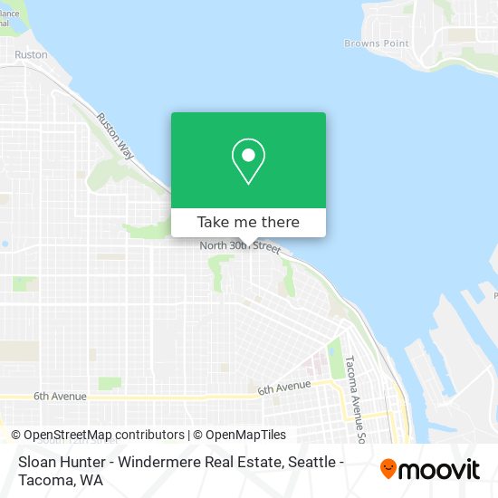 Sloan Hunter - Windermere Real Estate map