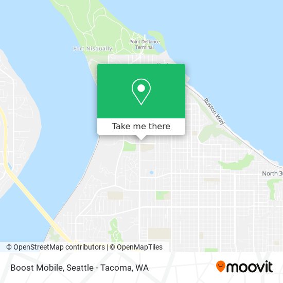 Boost Mobile map