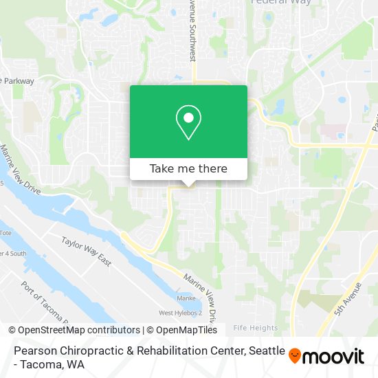 Pearson Chiropractic & Rehabilitation Center map