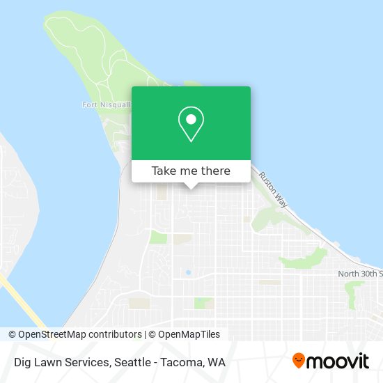 Dig Lawn Services map