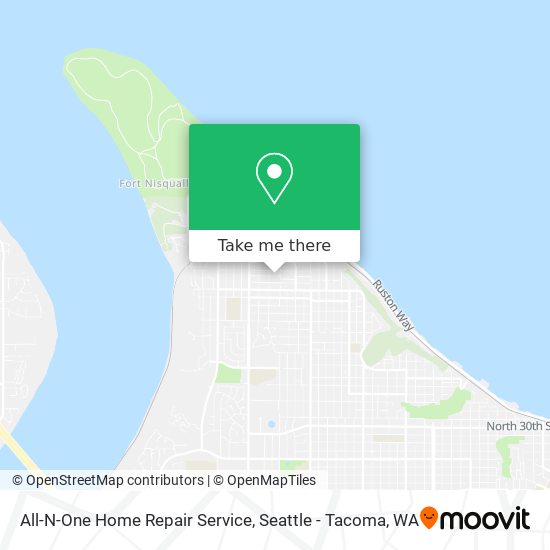 All-N-One Home Repair Service map
