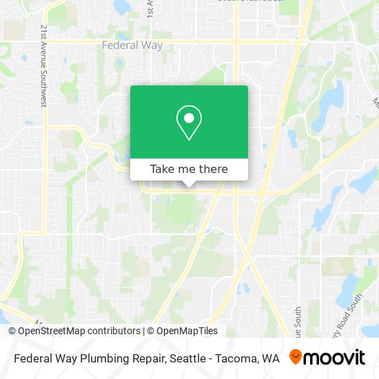 Mapa de Federal Way Plumbing Repair