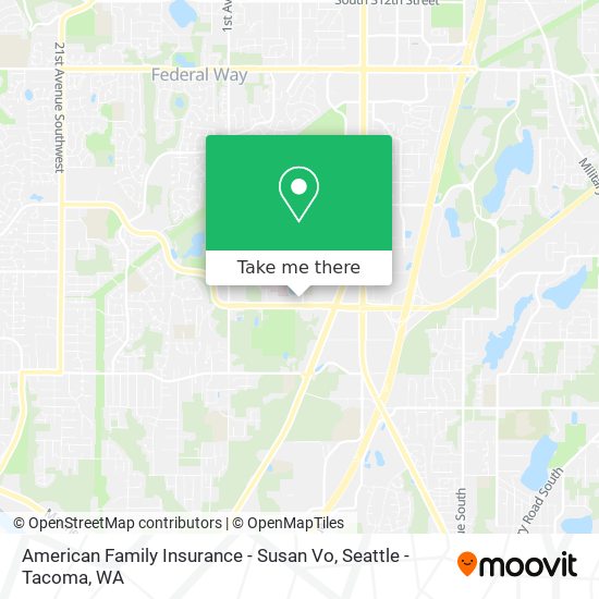 American Family Insurance - Susan Vo map