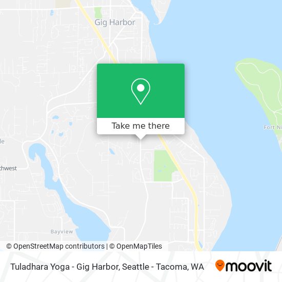 Tuladhara Yoga - Gig Harbor map