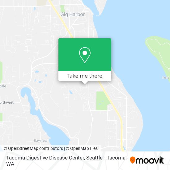 Mapa de Tacoma Digestive Disease Center