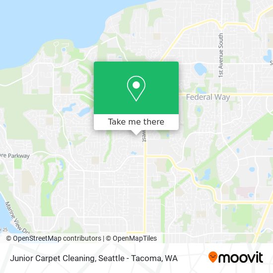 Junior Carpet Cleaning map