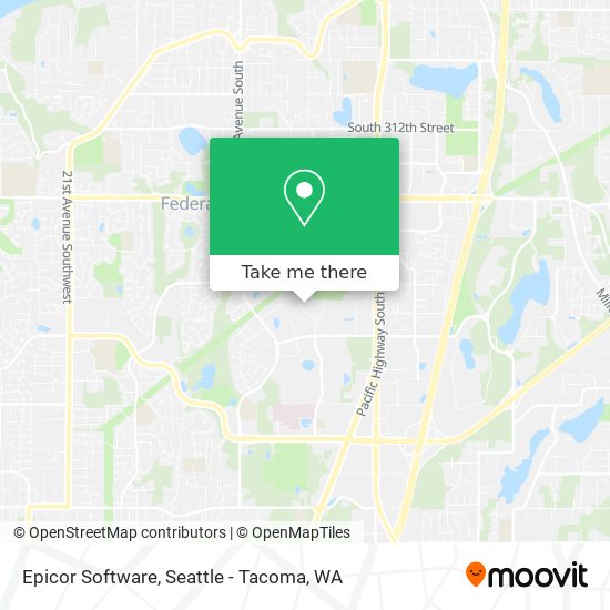 Epicor Software map