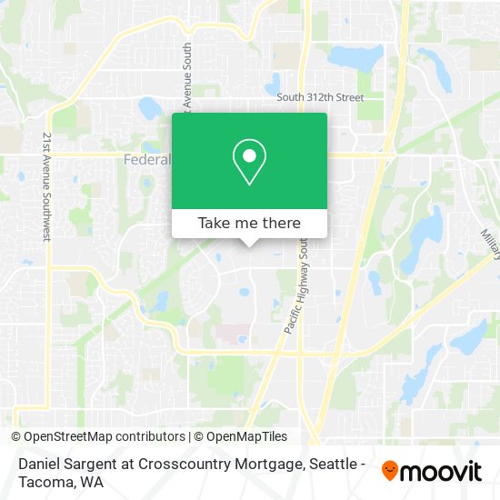 Mapa de Daniel Sargent at Crosscountry Mortgage