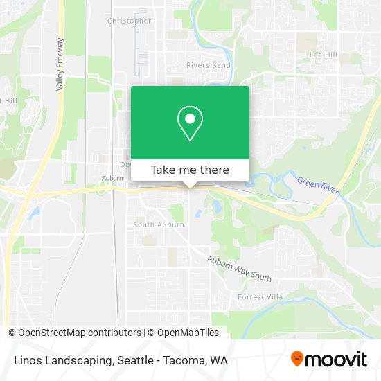 Linos Landscaping map