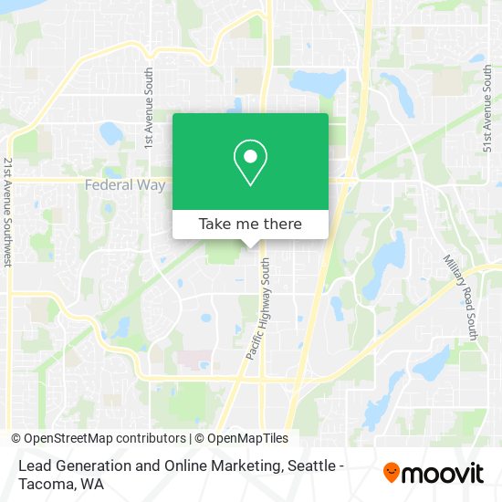 Lead Generation and Online Marketing map
