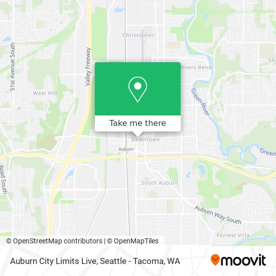 Auburn City Limits Live map