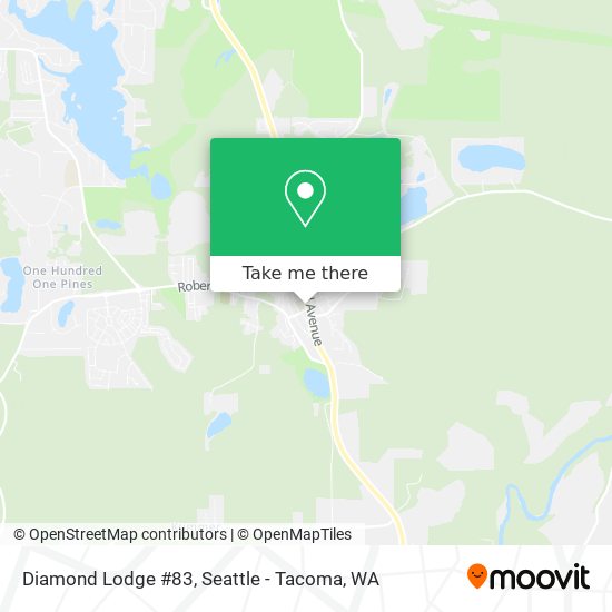 Mapa de Diamond Lodge #83
