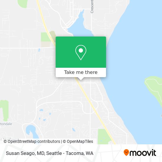 Susan Seago, MD map