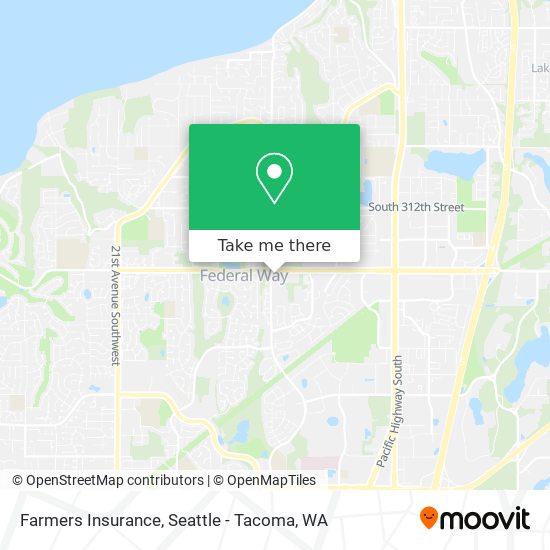 Farmers Insurance map