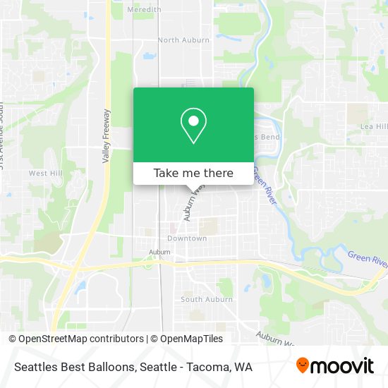 Seattles Best Balloons map