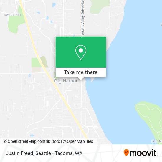 Justin Freed map