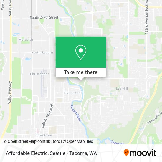 Affordable Electric map