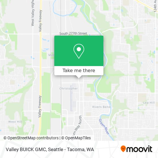 Valley BUICK GMC map