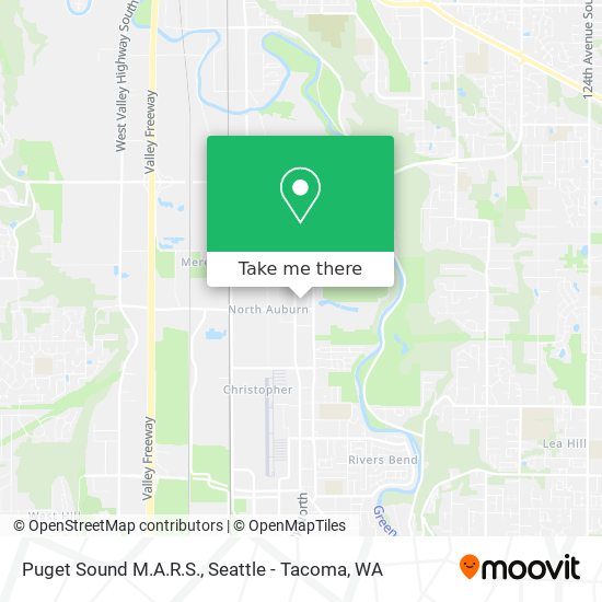 Puget Sound M.A.R.S. map