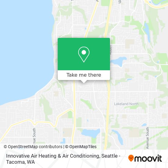 Innovative Air Heating & Air Conditioning map