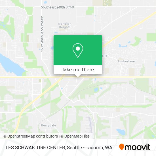 Mapa de LES SCHWAB TIRE CENTER