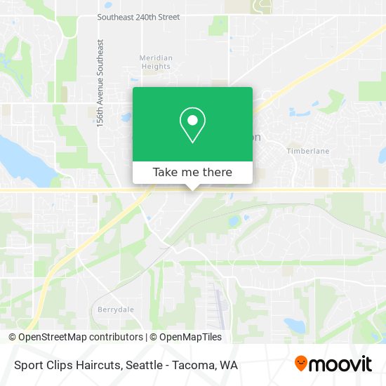 Sport Clips Haircuts map