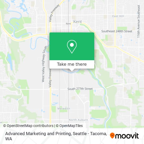 Advanced Marketing and Printing map