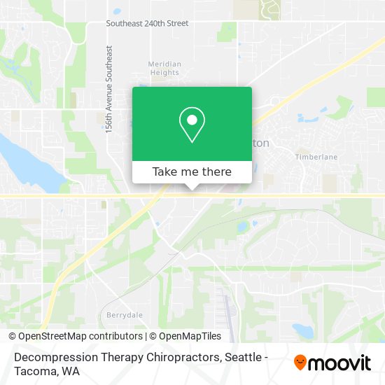 Decompression Therapy Chiropractors map