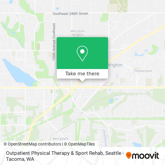Outpatient Physical Therapy & Sport Rehab map