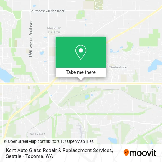 Mapa de Kent Auto Glass Repair & Replacement Services