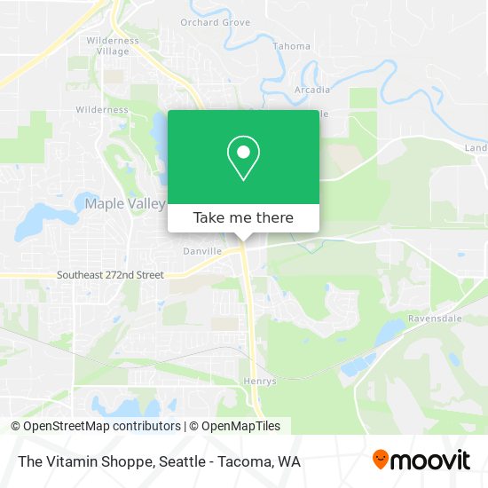 Mapa de The Vitamin Shoppe