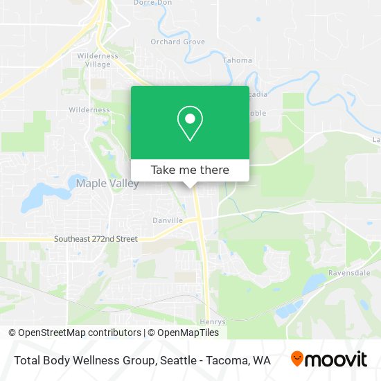 Total Body Wellness Group map