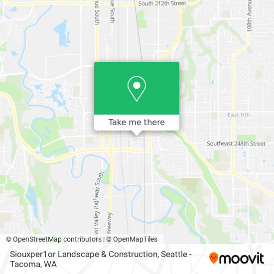 Mapa de Siouxper1or Landscape & Construction